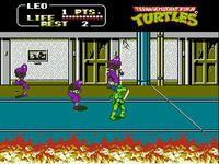 Teenage Mutant Hero Turtles II - The Arcade Game, capture décran